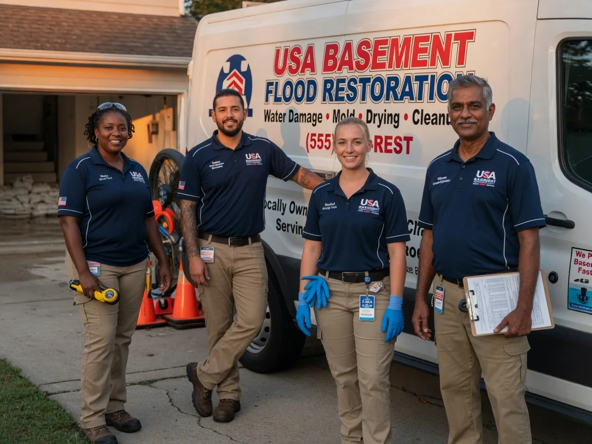 Basement Flood Cleanup company in Burbank, OK